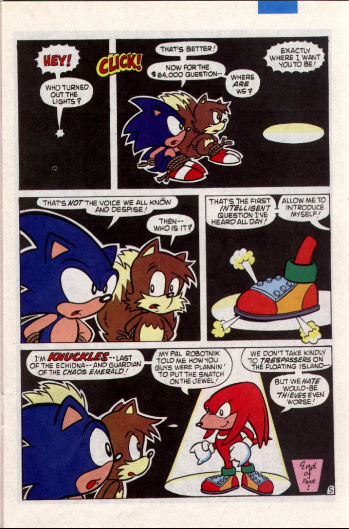 Sonic - Archie Adventure Series August 1994 Page 5